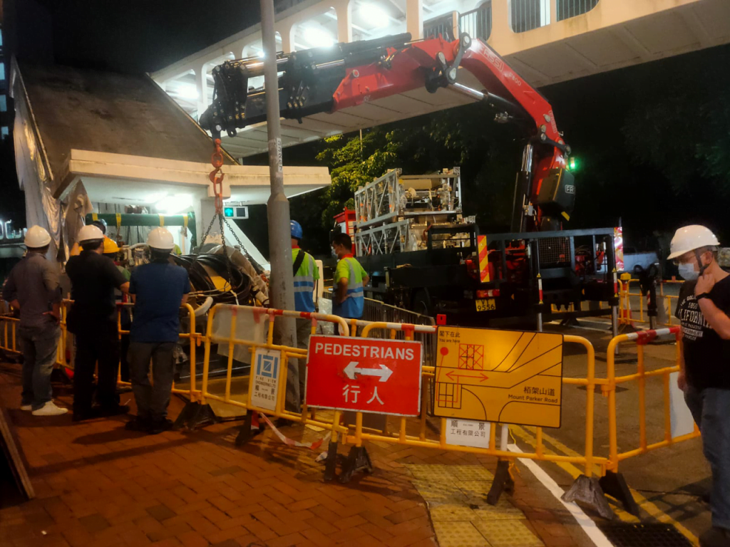 Temporary Traffic Arrangement for Escalator Replacement Works at King’s Road
