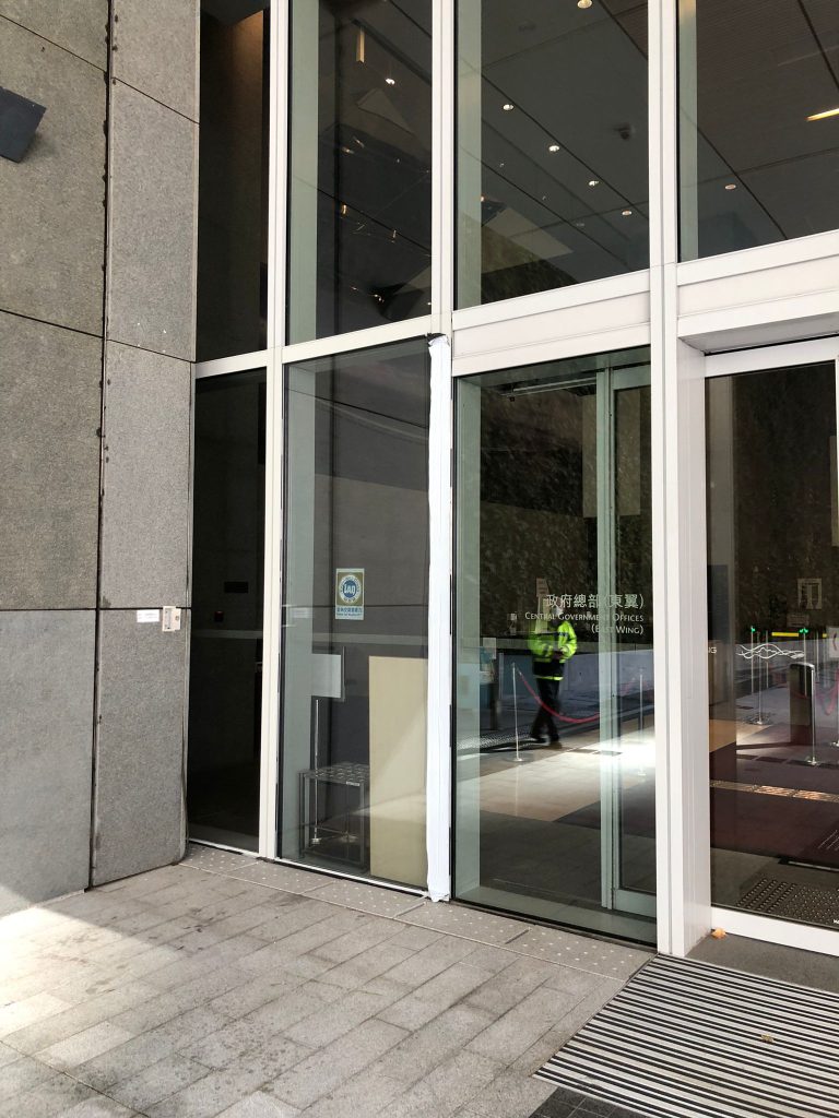 Design, Supply & Install Polycarbonate Panels at G/F East Wing & West Wing Entrance,CGO, TAMAR